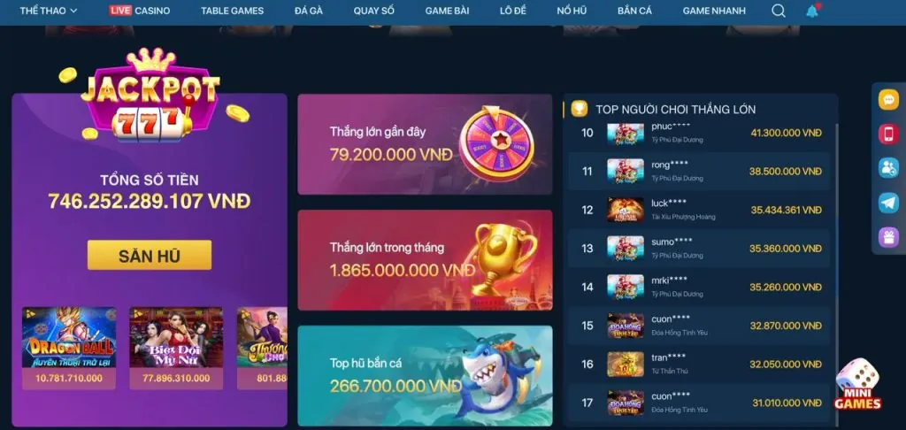 Thưởng chào mừng 789live nhà cái